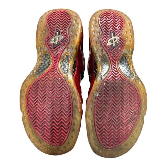 Nike Air Foamposite One Metallic Red 2012 314996-610 Black White OG Mens Size 11 - Picture 15 of 15